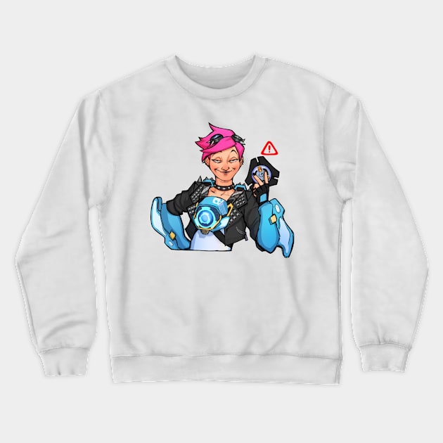 Tracer Crewneck Sweatshirt by Emilyena